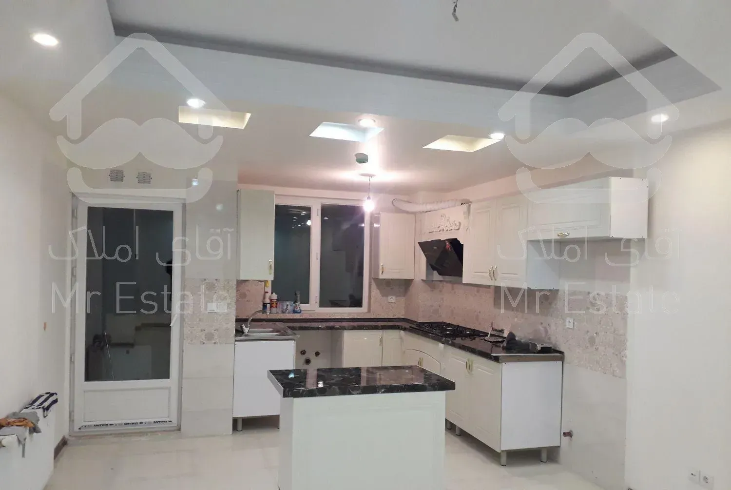 ۸۰ متر دو خوابه نقشه