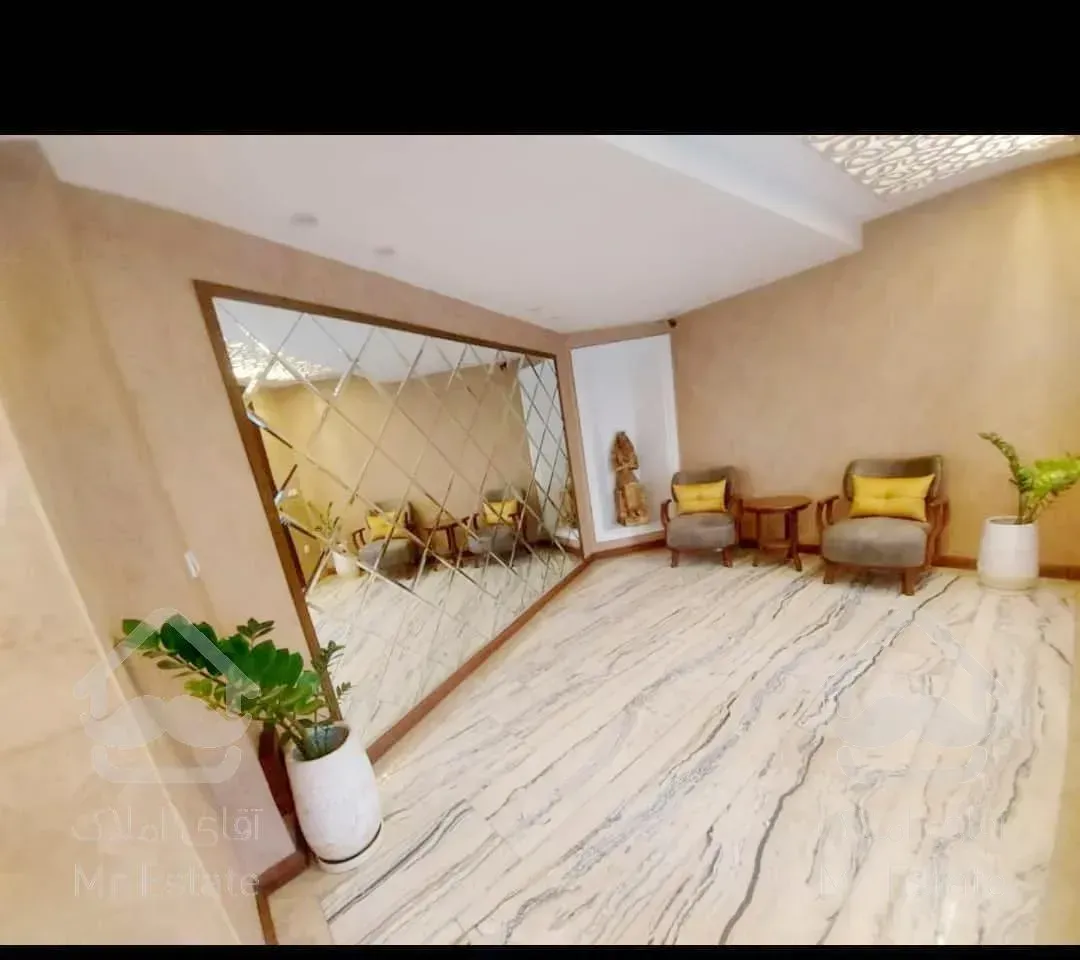 ۱۰۵متر۲خواب/غرق نور/ویودار/سالن پرده خور/دنج