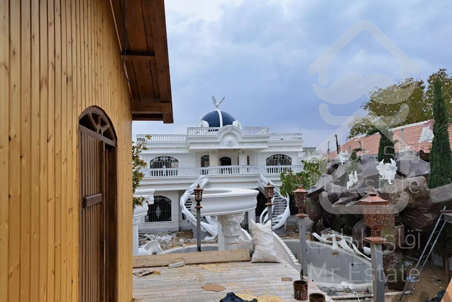 نجاری آلاچیق چوبی دکور کمد کابینت وسوناخشک شیراز