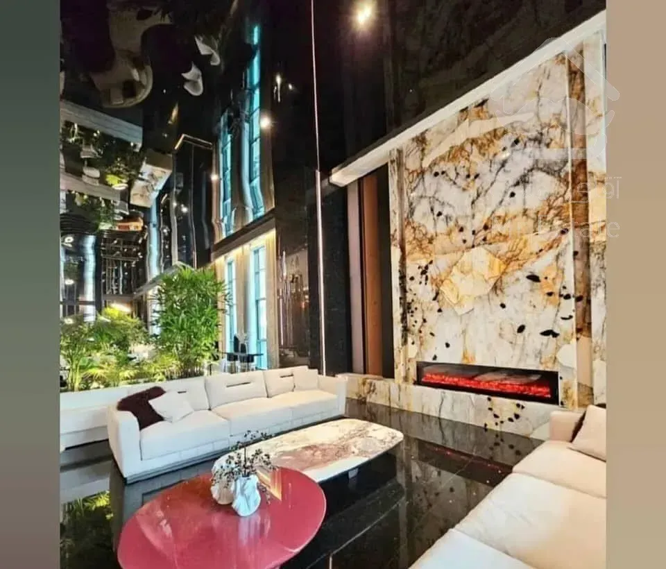 ۱۸۶ متر تراس چیدمان نوساز ویو مشجر