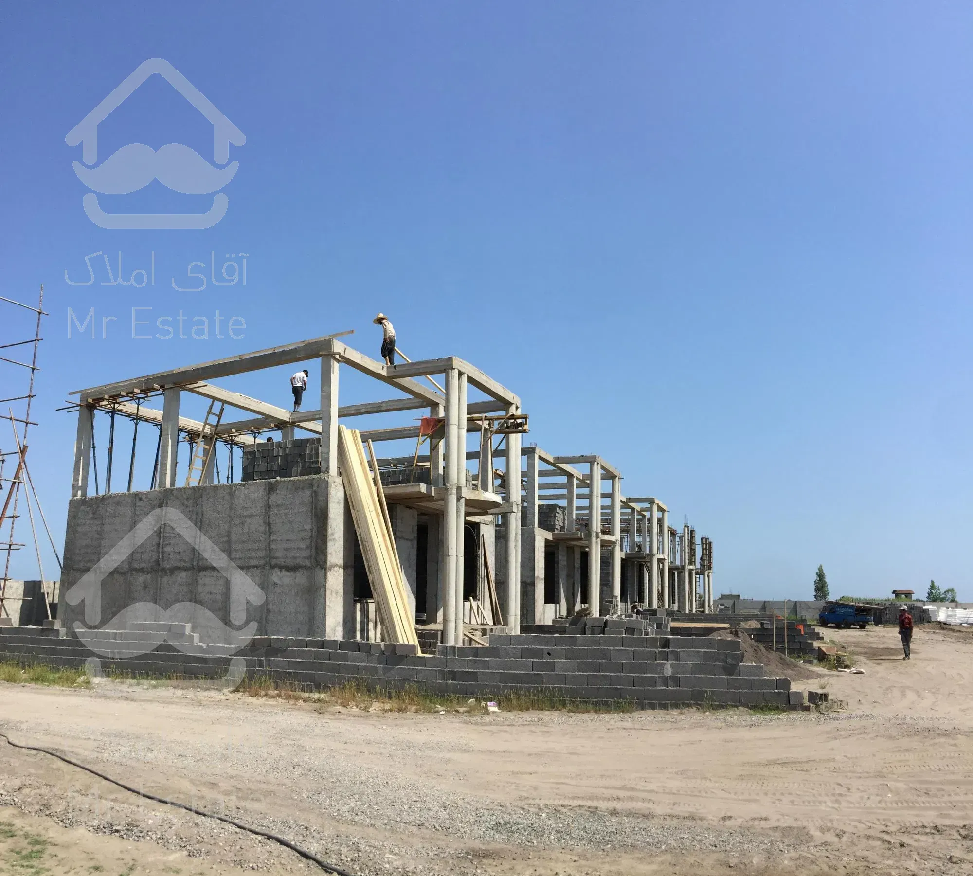 پیمانکاری ساختمان اسکلت بتنی