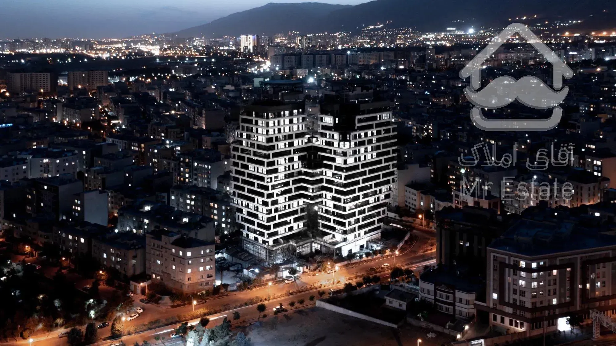 85 متر دو خوابه در برج های دو قلوی میکا