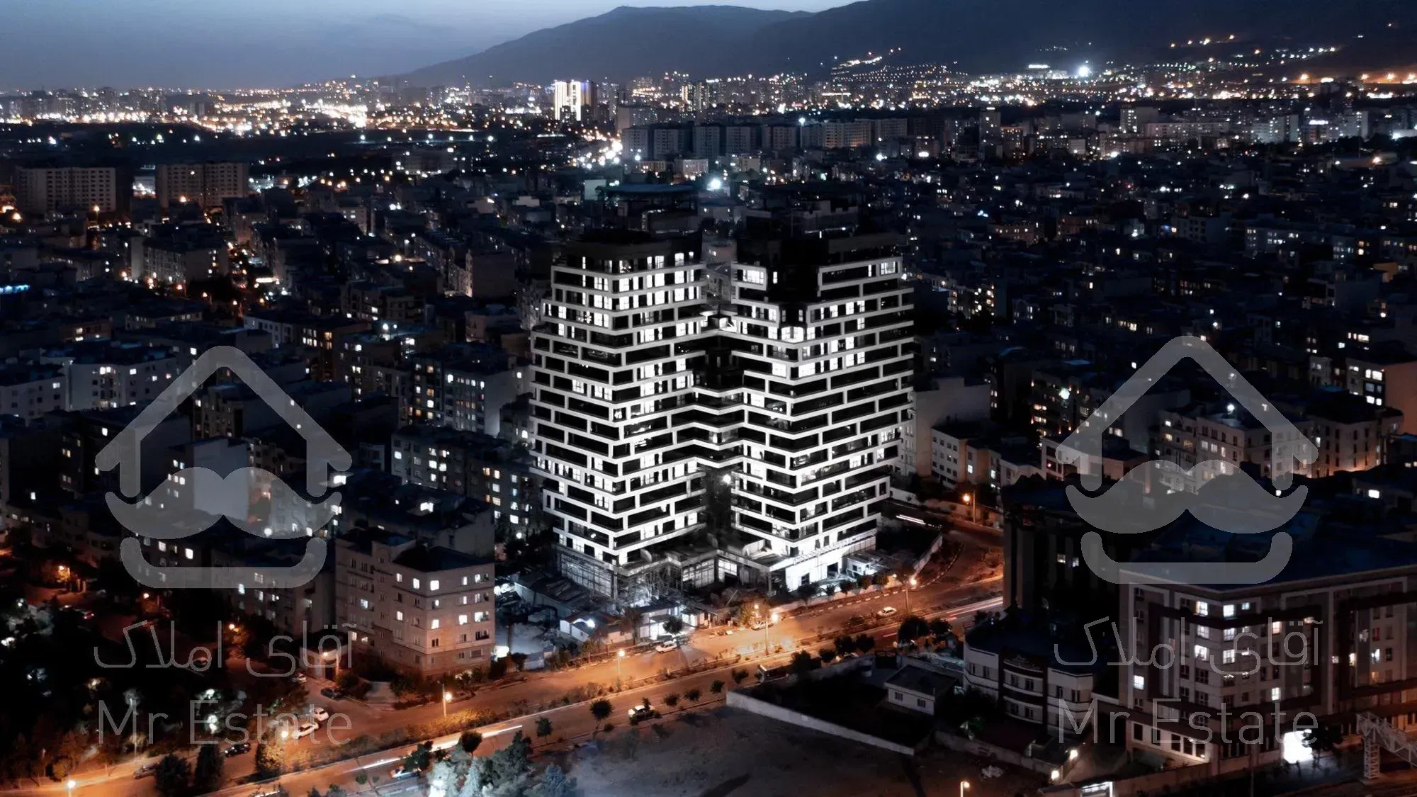 72 متر یک خوابه در برج های دو قلوی میکا