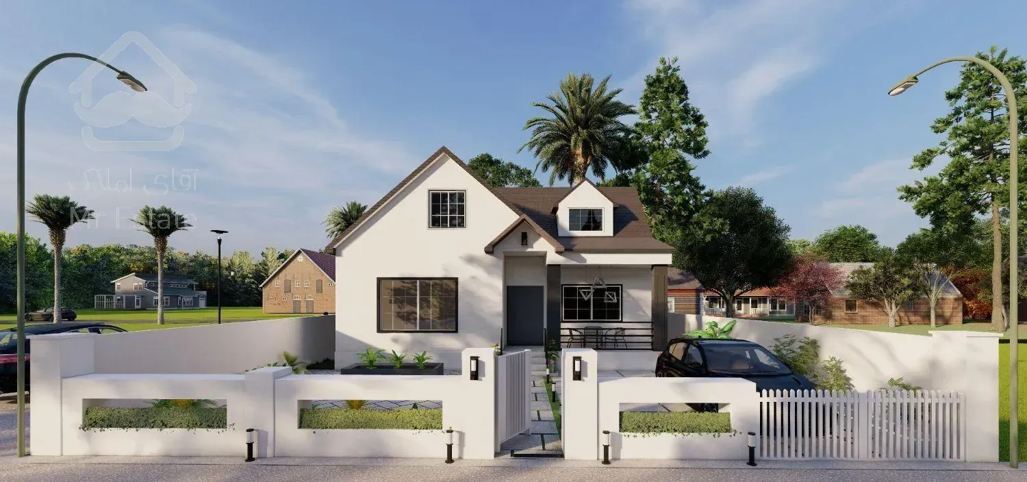 ویلا دوبلکس مدرن ۲۲۰متری با استخر در شهرک نگهبانی