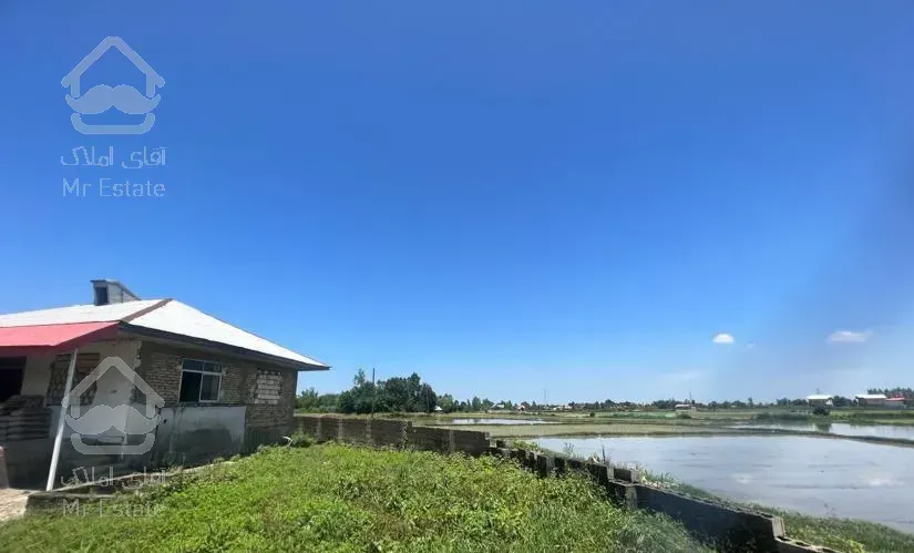 ویلا باغ شالیزار ۳۵۰۰۰متری سند دار اطراف فومن