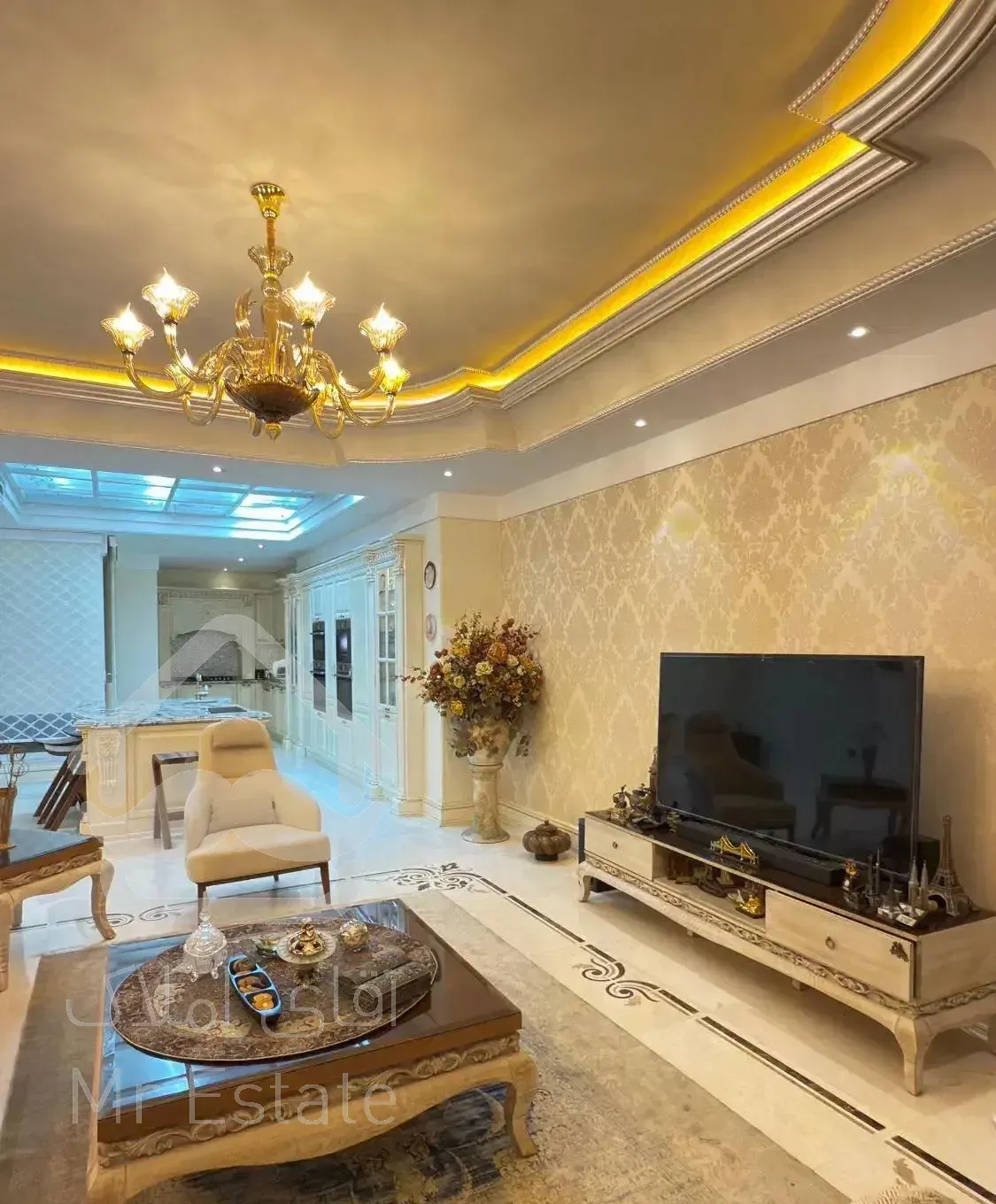 زعفرانیه۳۸۲متر۴خواب تراس فرنیش مشاعات دار