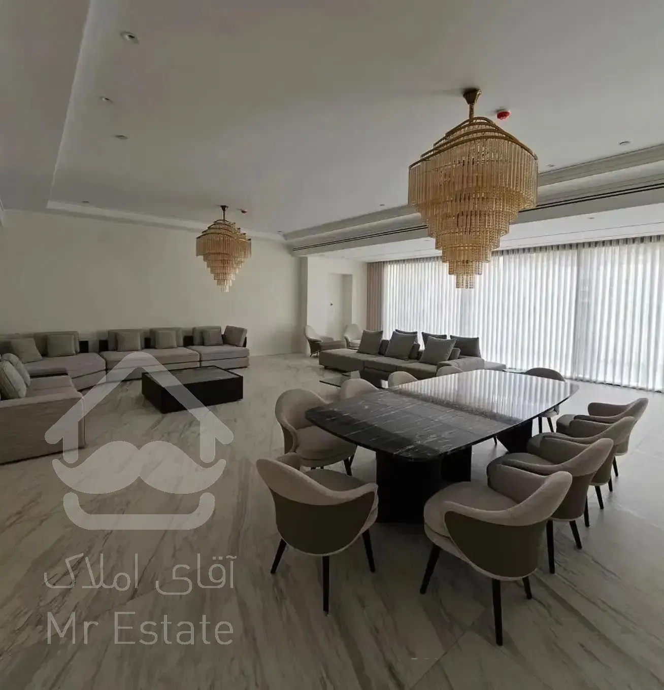 ۲۵۰مترنیاوران(تراس۳۰متر+ویوvipجنوبی)مجرد/تک واحد