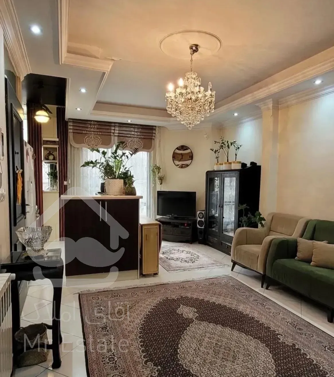 ۶۸متر/۱خ/سالن پرده خور/فول امکانات/تاپ لوکیشن