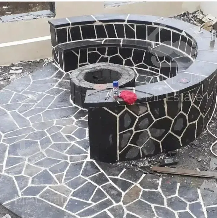 اجرای سنگ مالون فروش سنگ لاشه