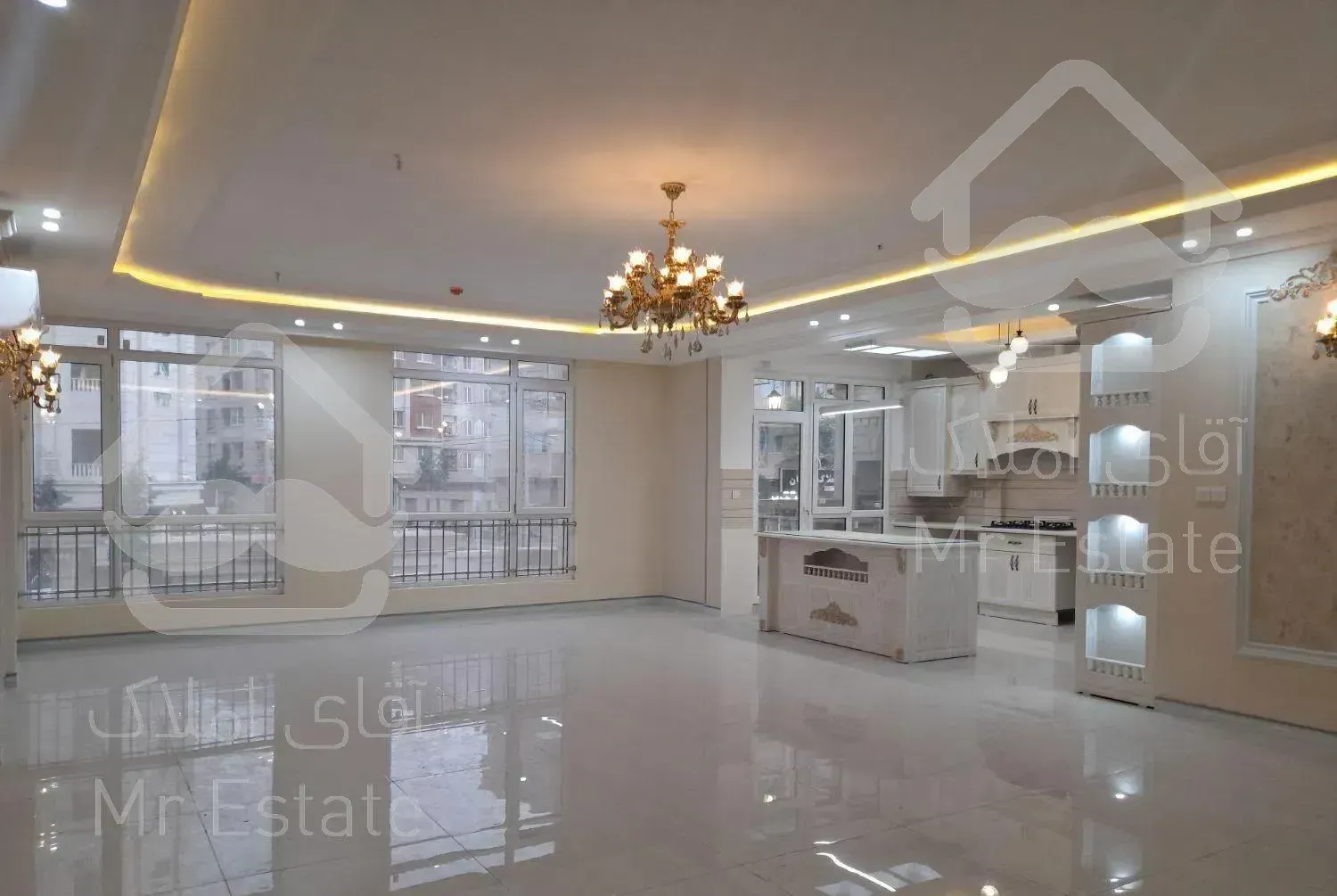 ۱۱۵متر/ملک سه نبش/رو به فضایی سبز/الهیه