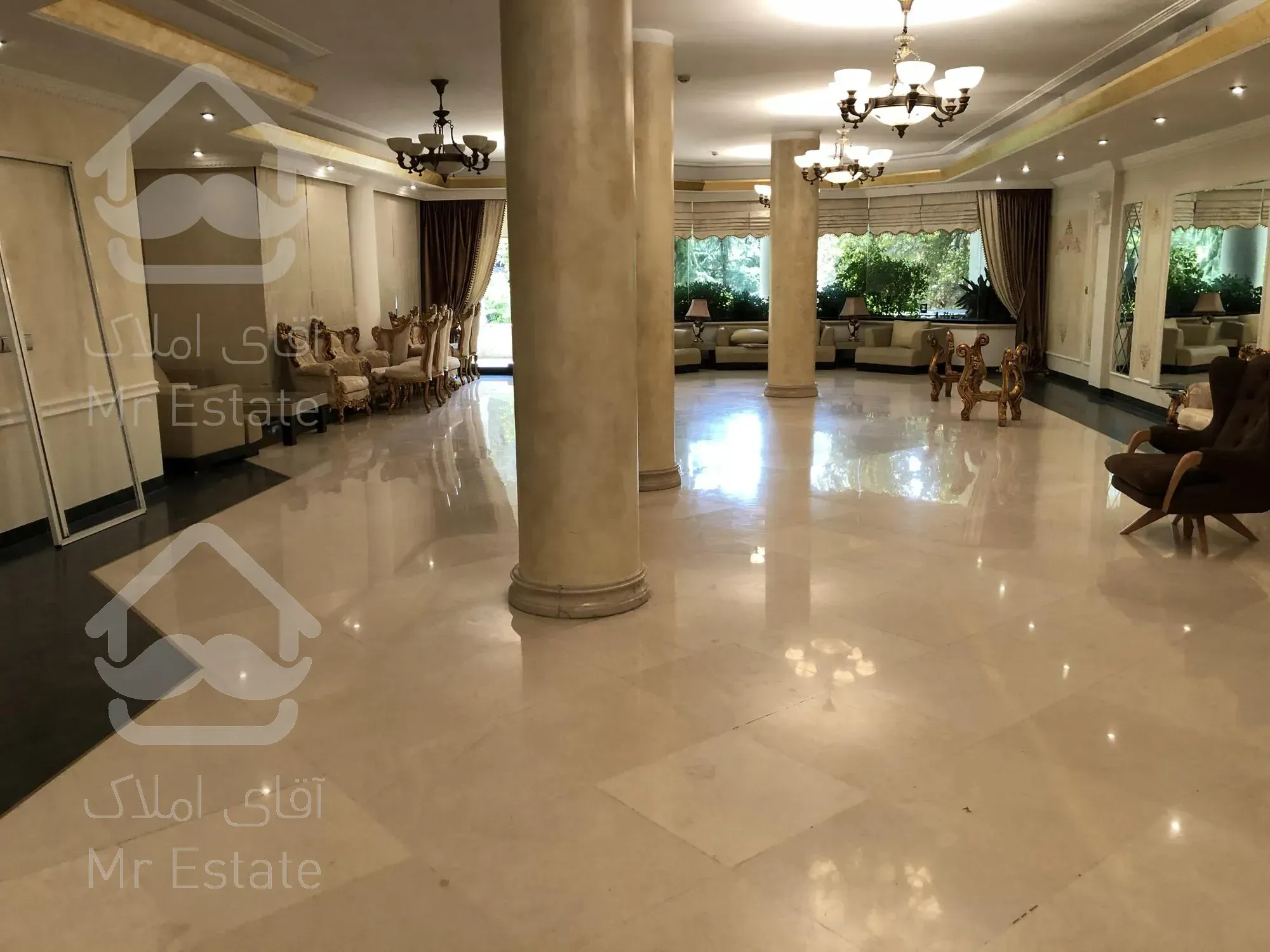 رهن و اجاره آپارتمان ۳۸۵ متری ۵ خوابه کامرانیه فول