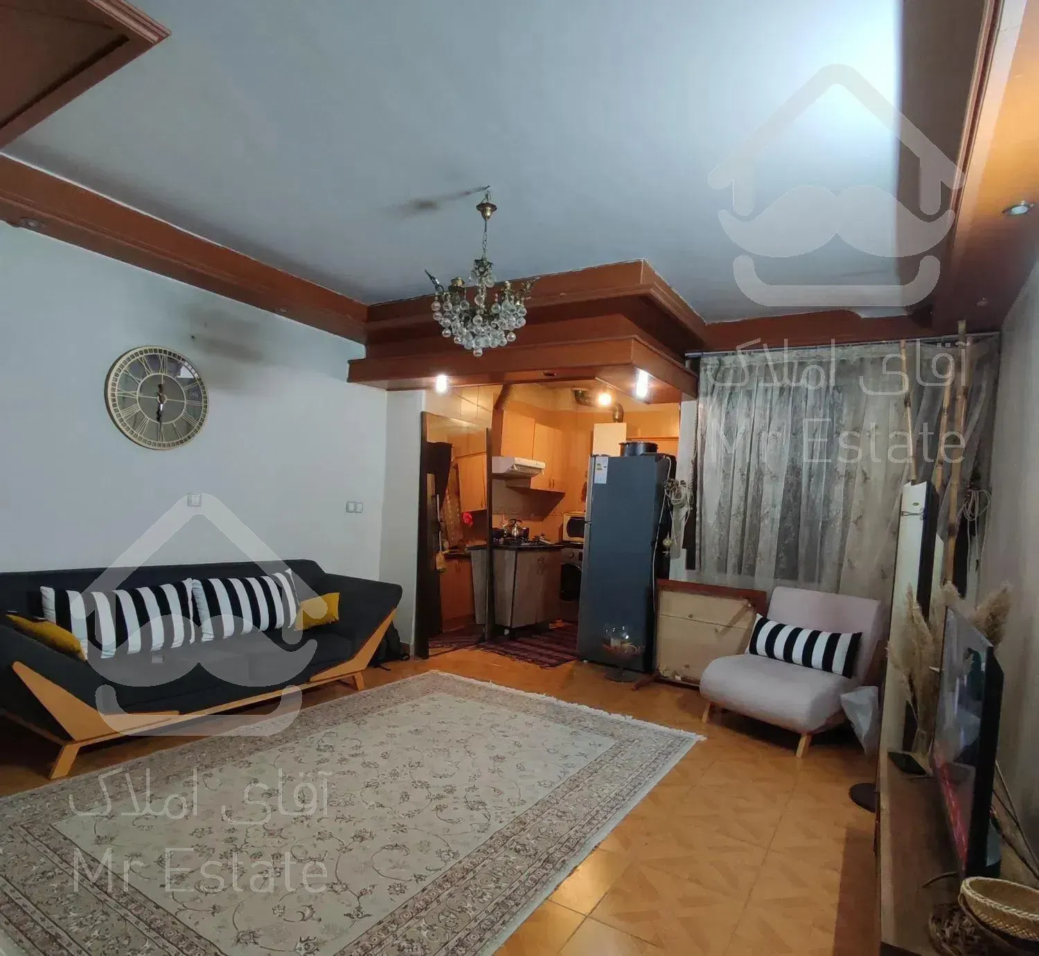 48 متر یک خواب/سالن پرده خور/فول بازسازی