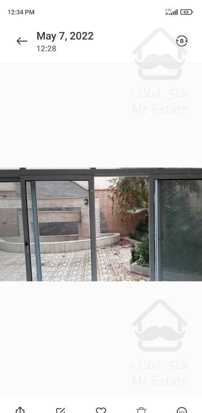 آپارتمان ۹۵متری  شیک (۵۰متر حیاط اختصاصی)