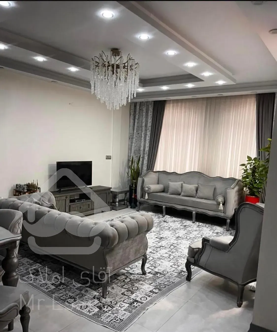 ۸۰ متری ۲ خوابه طبقه ۲ در شهرک شهید باقری