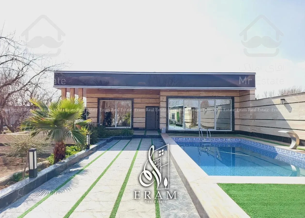 1500 متر باغ ویلا لوکس در ملارد ویلا جنوبی