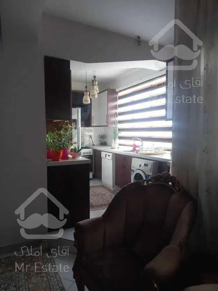 کوی بیمه ۶۸ متر سالن پرده خور ویو ابدی