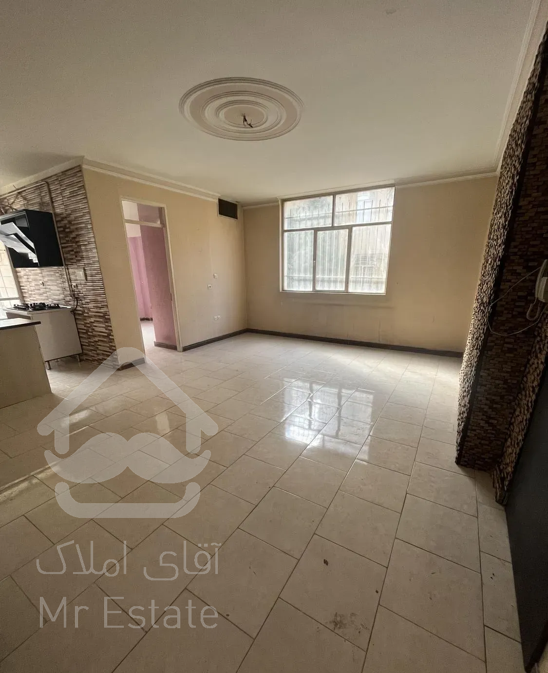 فردوس غرب ۶۲متر ۱خواب غرق در نور فول امکانات