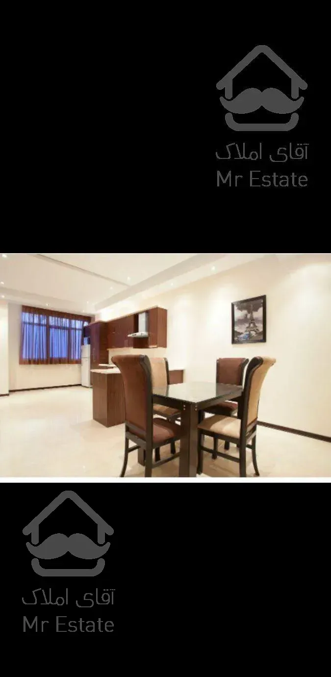 آپارتمان جردن ۹۵ متر ۲ خواب مبله کامل