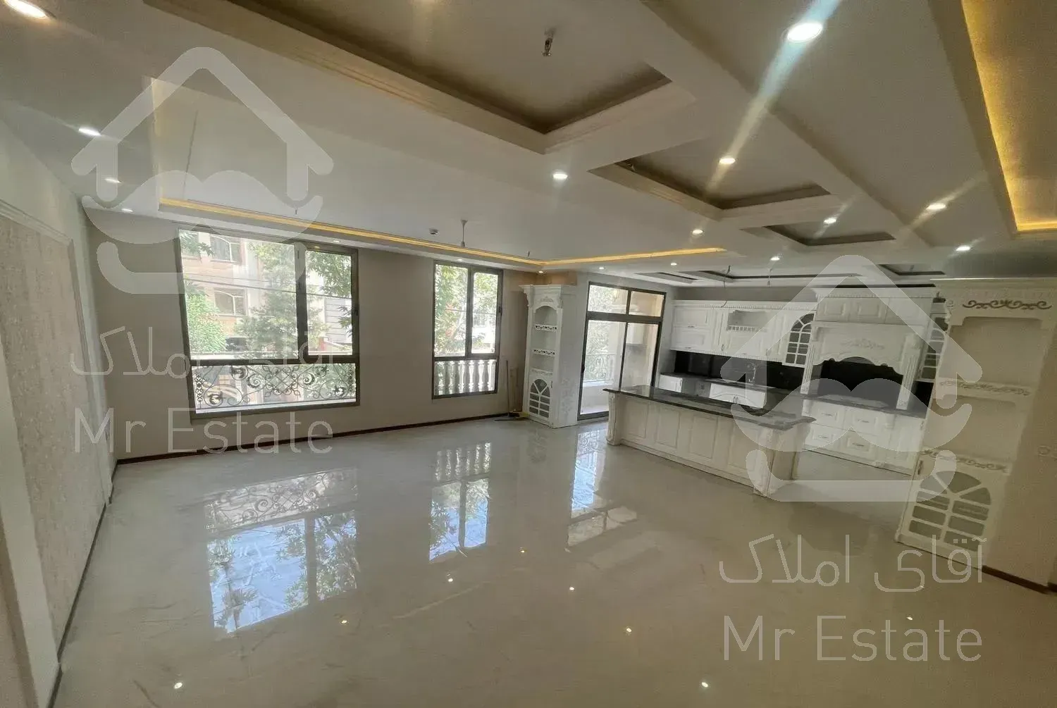 ۱۶۰ متر مدرس صفر/دونبش/ تک واحدی/ تراس دار