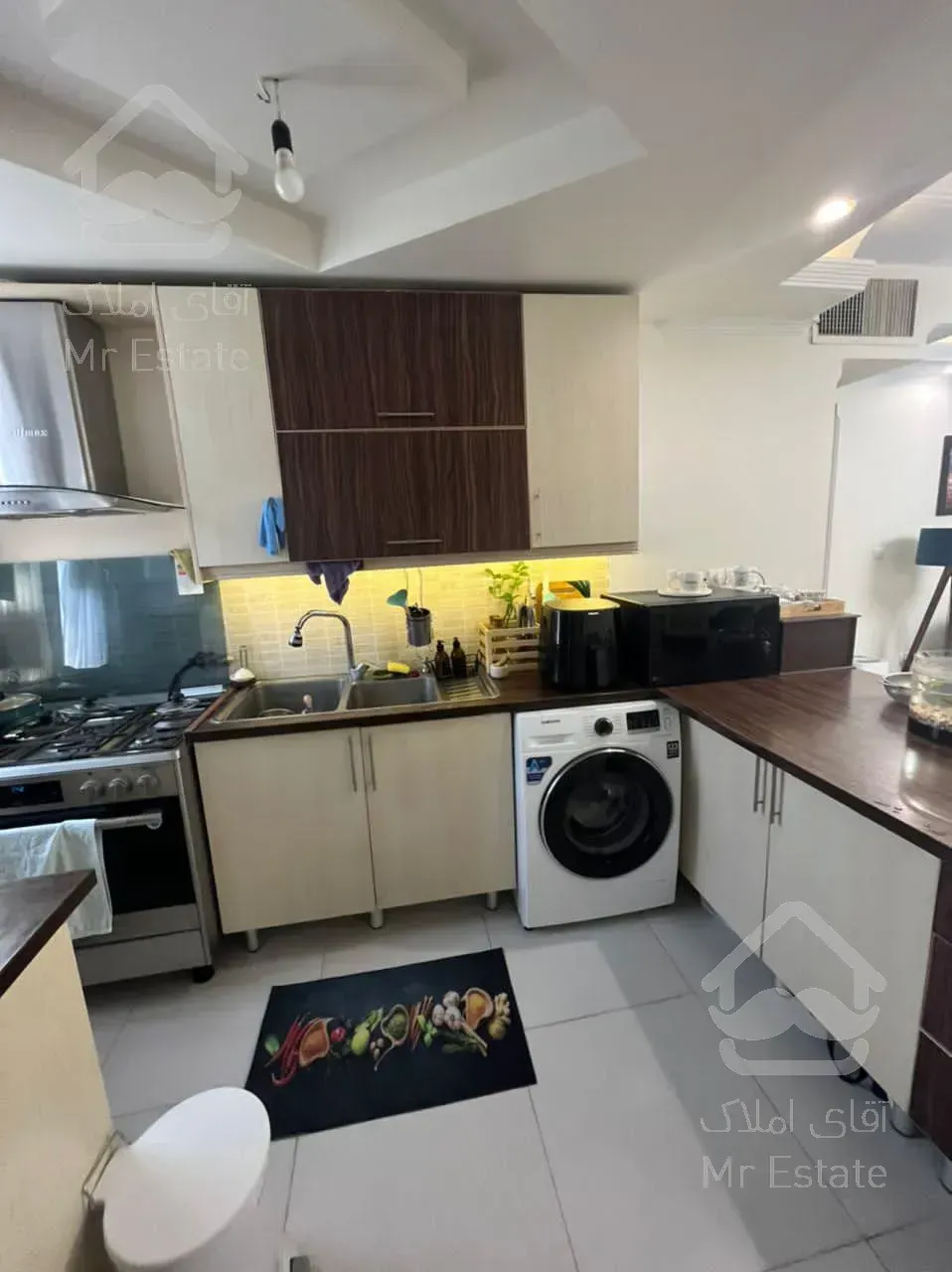 ۵۵ متر فول امکانات شمال بیمه رو به آفتاب