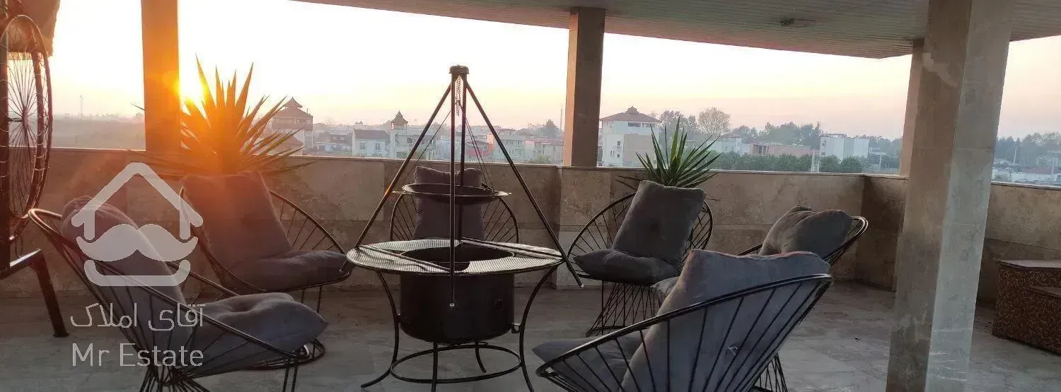 اجاره ویلای دوخوابه نزدیک دریا نوساز و آلاچیق مجهز