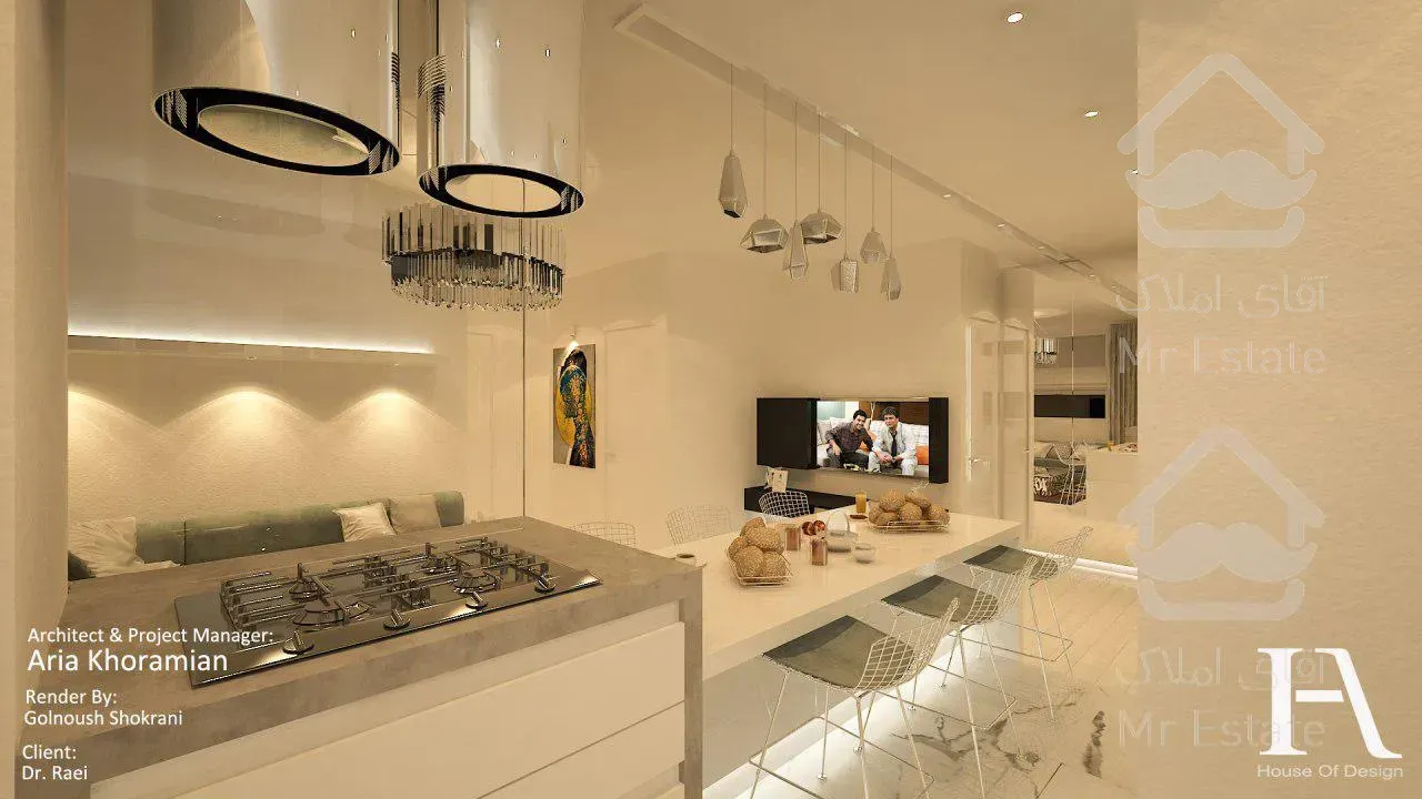 68 متر / دو خواب / غرب مرزداران / تک بازدید