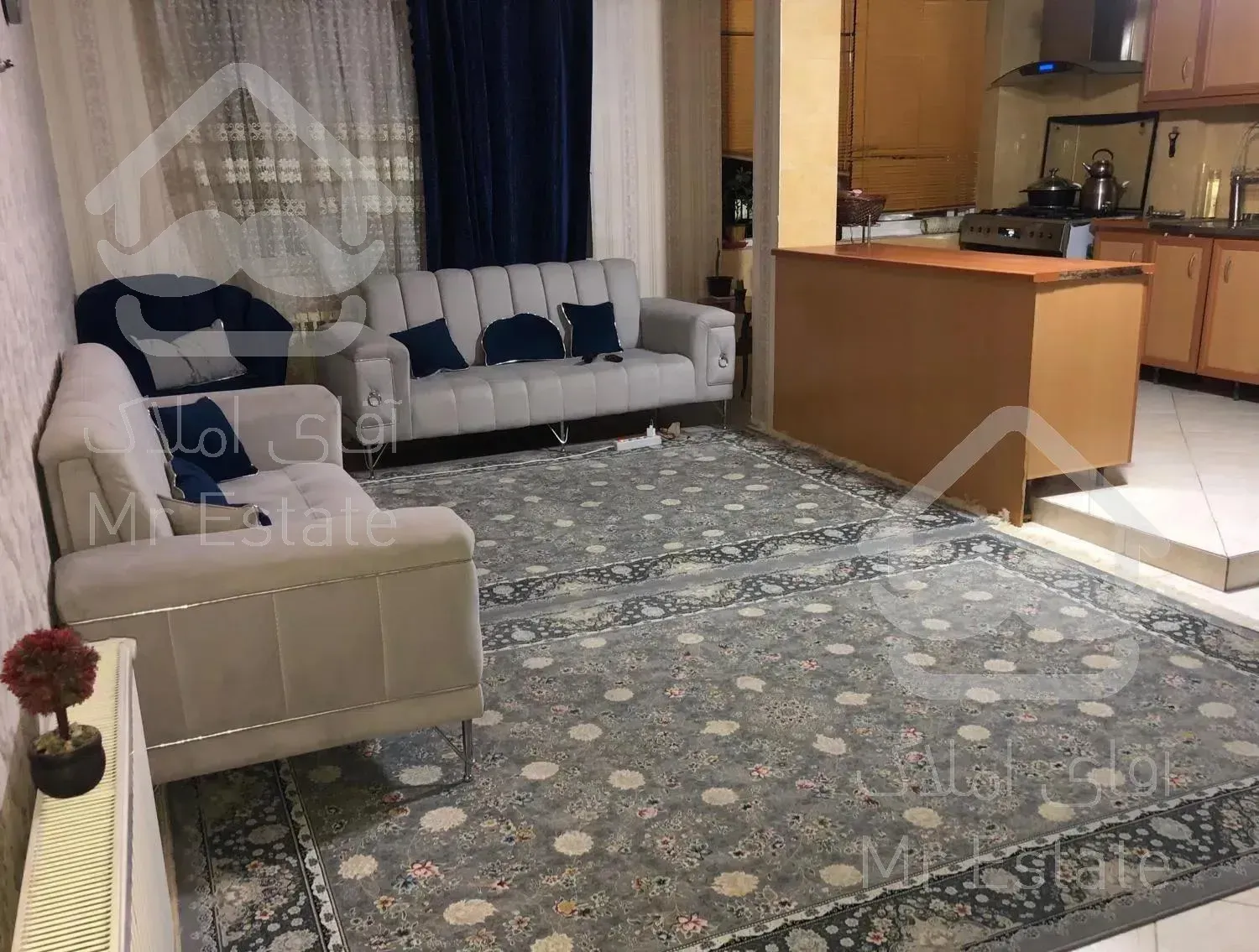 آپارتمان85متر/صفا شرقی/خوش نقش/دوخواب