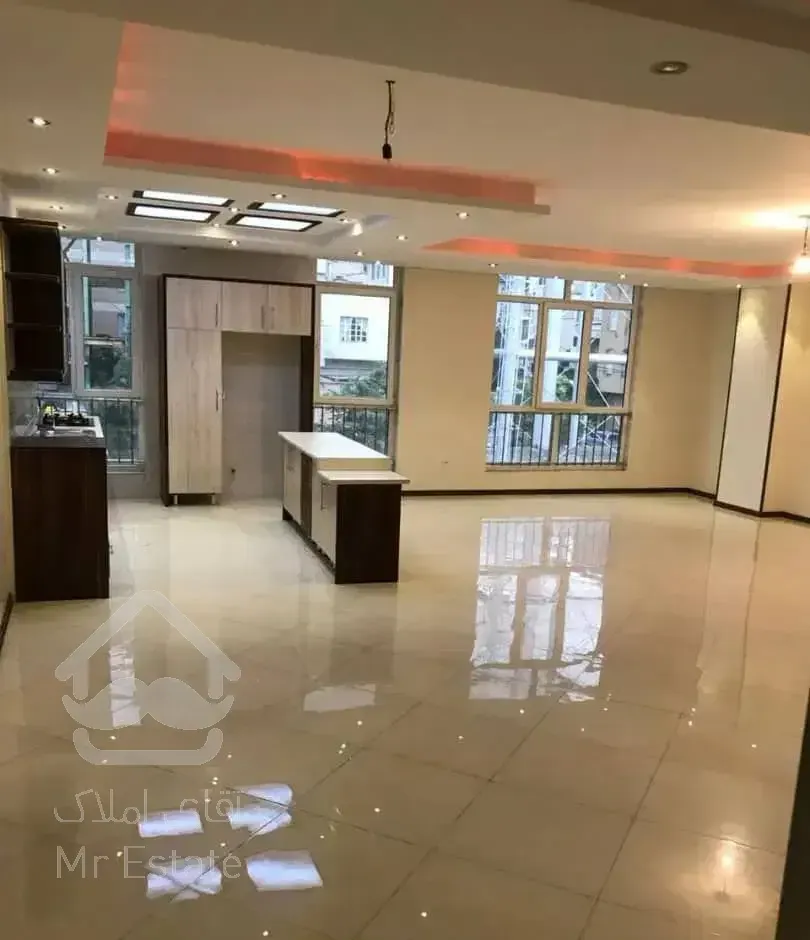 ۱۰۷متر ۲خواب سالن پرده خور