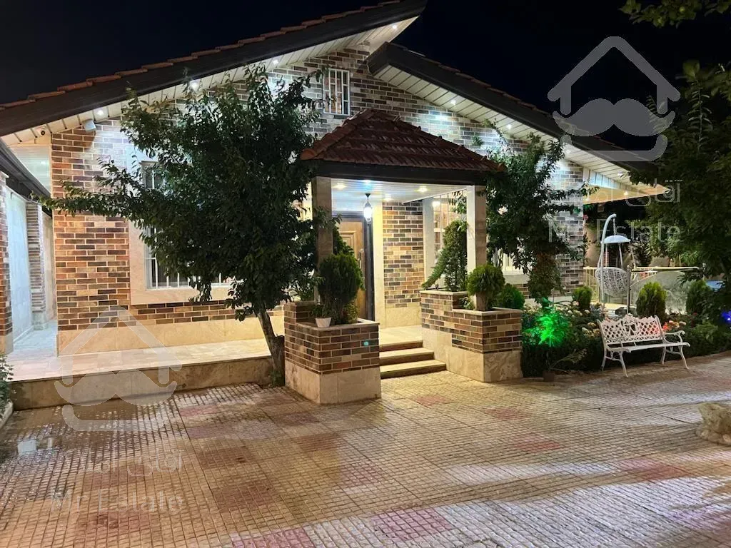 فروش باغچه 1080متری با ویلا مبله کامل فول امکانات لاکچری (خوشنام-ملارد)بدون واسطه