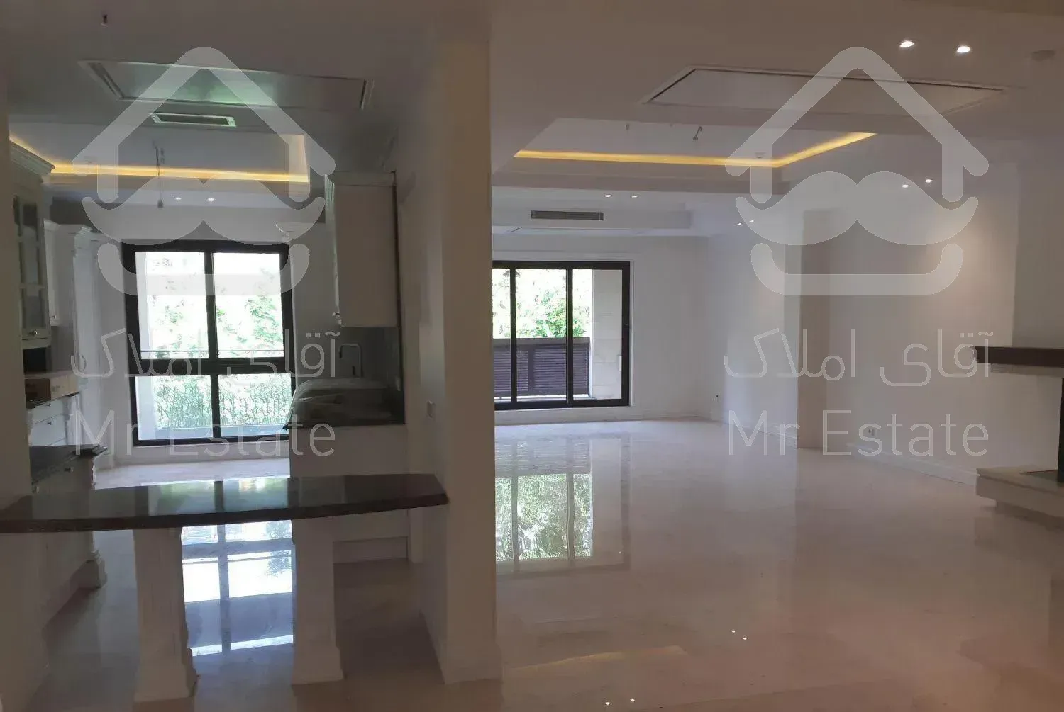 ۱۸۵متر نوساز فرشته ۲خواب مستر/۲پارکینگ روف