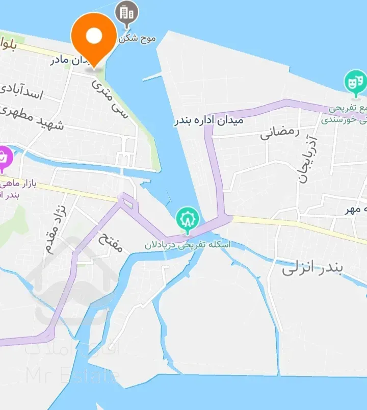 فروش زمین 13200 متر در بهترین لوکیشن منطقه آزاد  بندر انزلی
