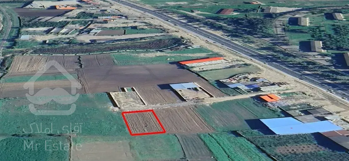 فروش ۱۱۲۰مت زمین مناسب ویلا سازی سوله و انبار