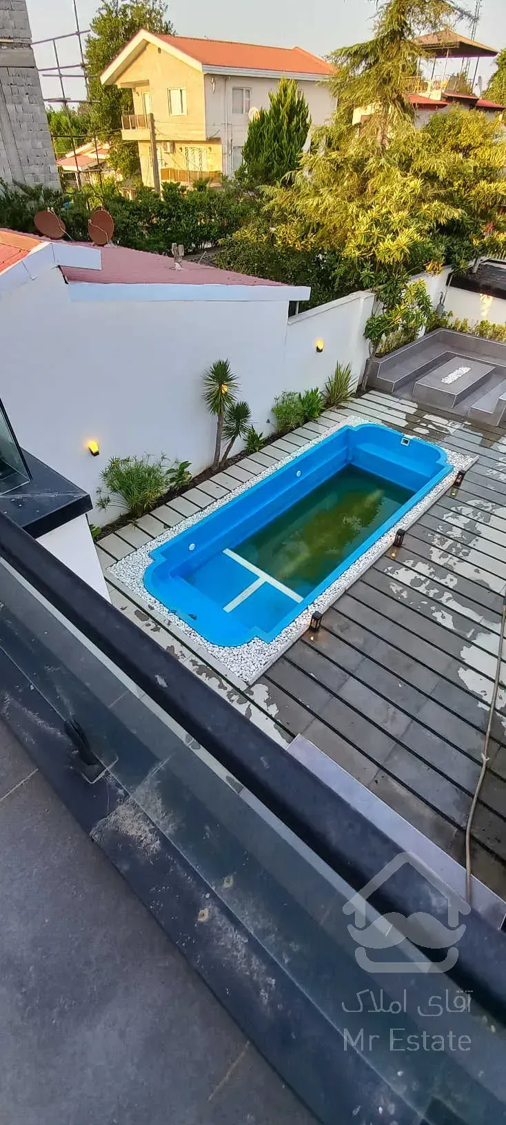 فروش ویلا لاکچری مدرن استخر دار با جکوزی تنکابن شهرکی خصوصی