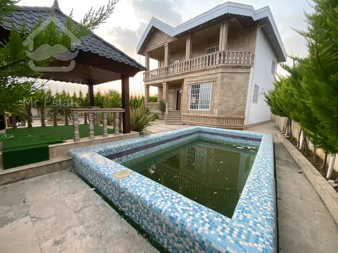 تهاتر ویلا ۳۰۰ متری شهرکی استخردار عباس آباد مازندران