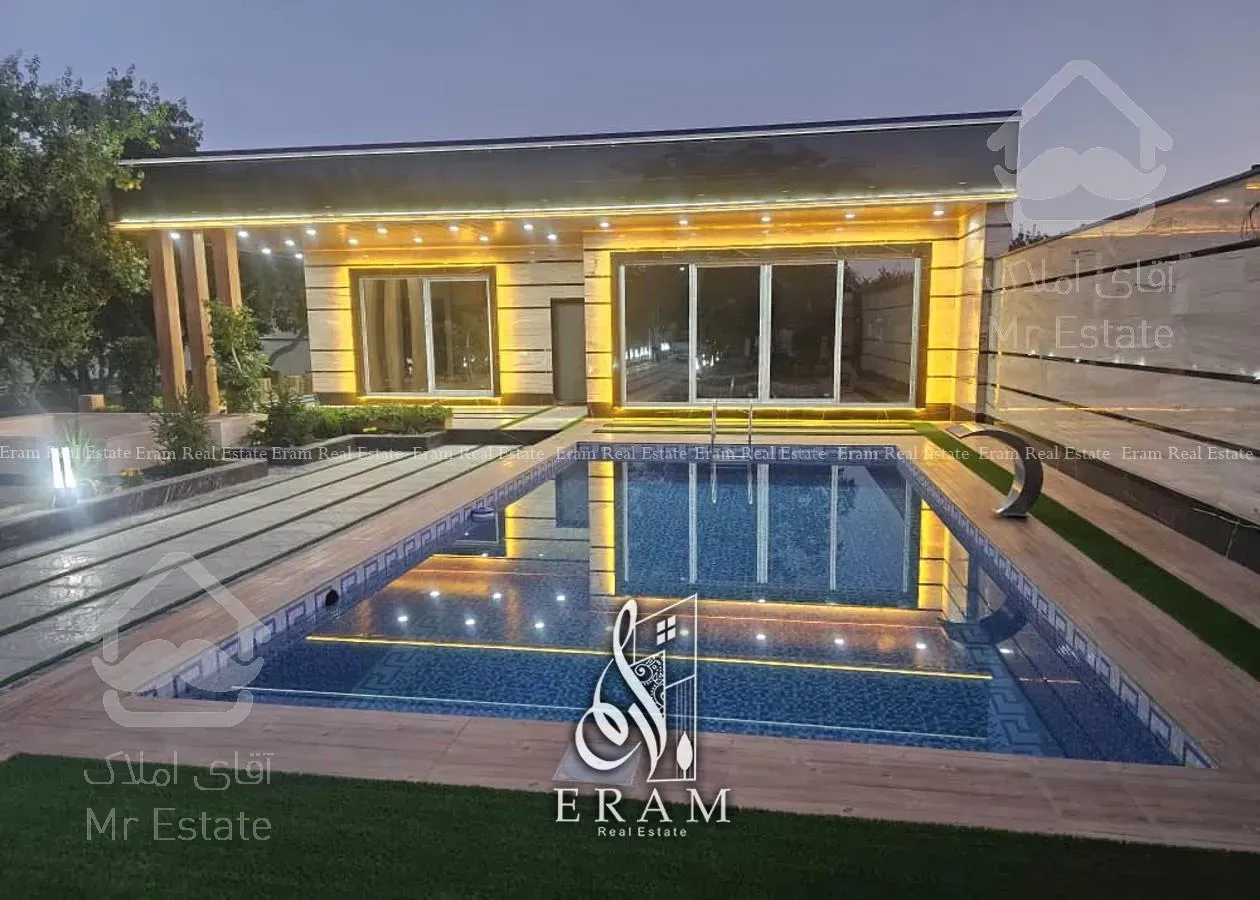 1500 متر باغ ویلا لوکس در ملارد ویلا جنوبی