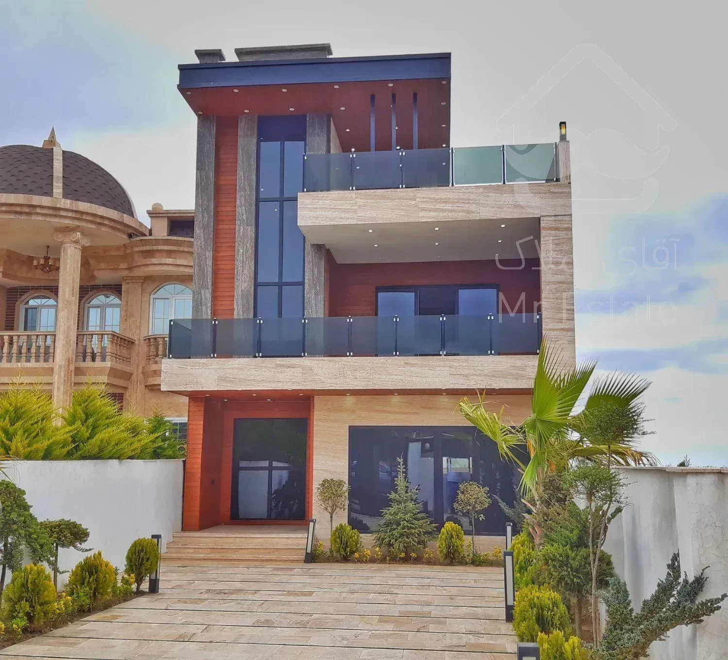 تریپلکس مدرن 400م/شهرکی/استخر و روف