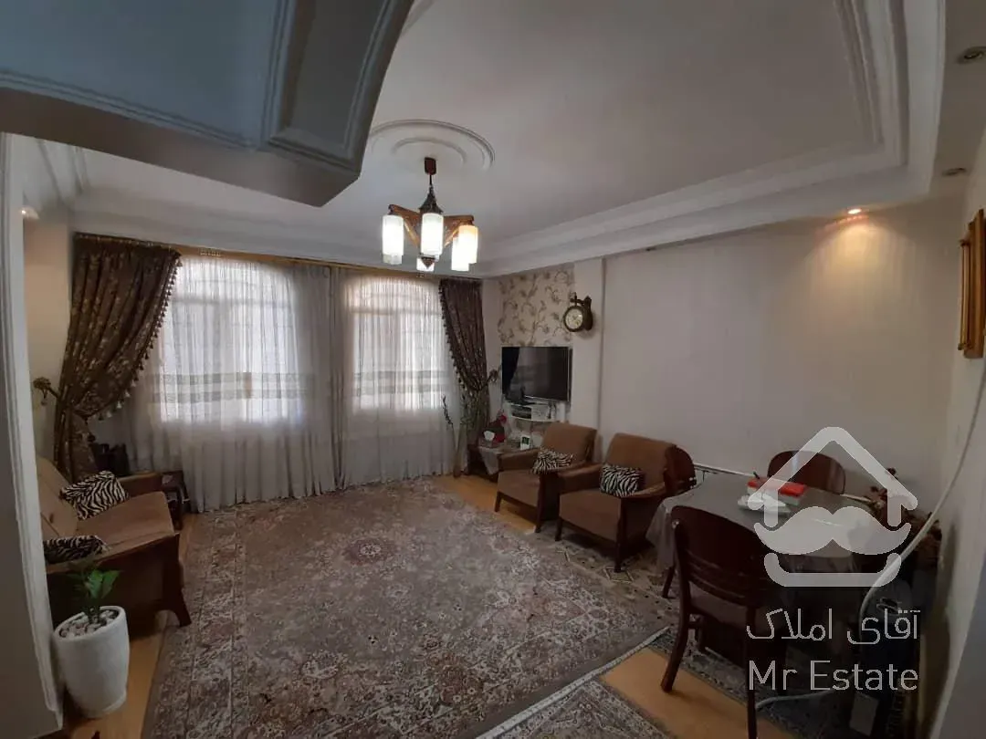 68 متر 2 خواب سالن پرده خور فردوس غرب