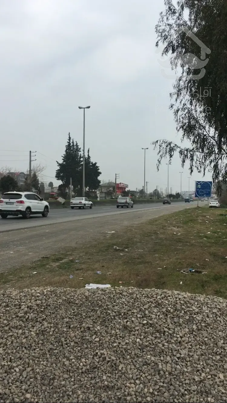 زمین بر جاده اصلی /زمین مناسب کسب و کار/سرمایه گذاری