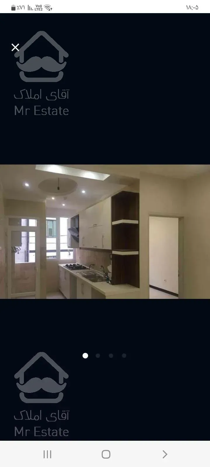 آپارتمان ۴۷ متری تکخواب طبقه سوم