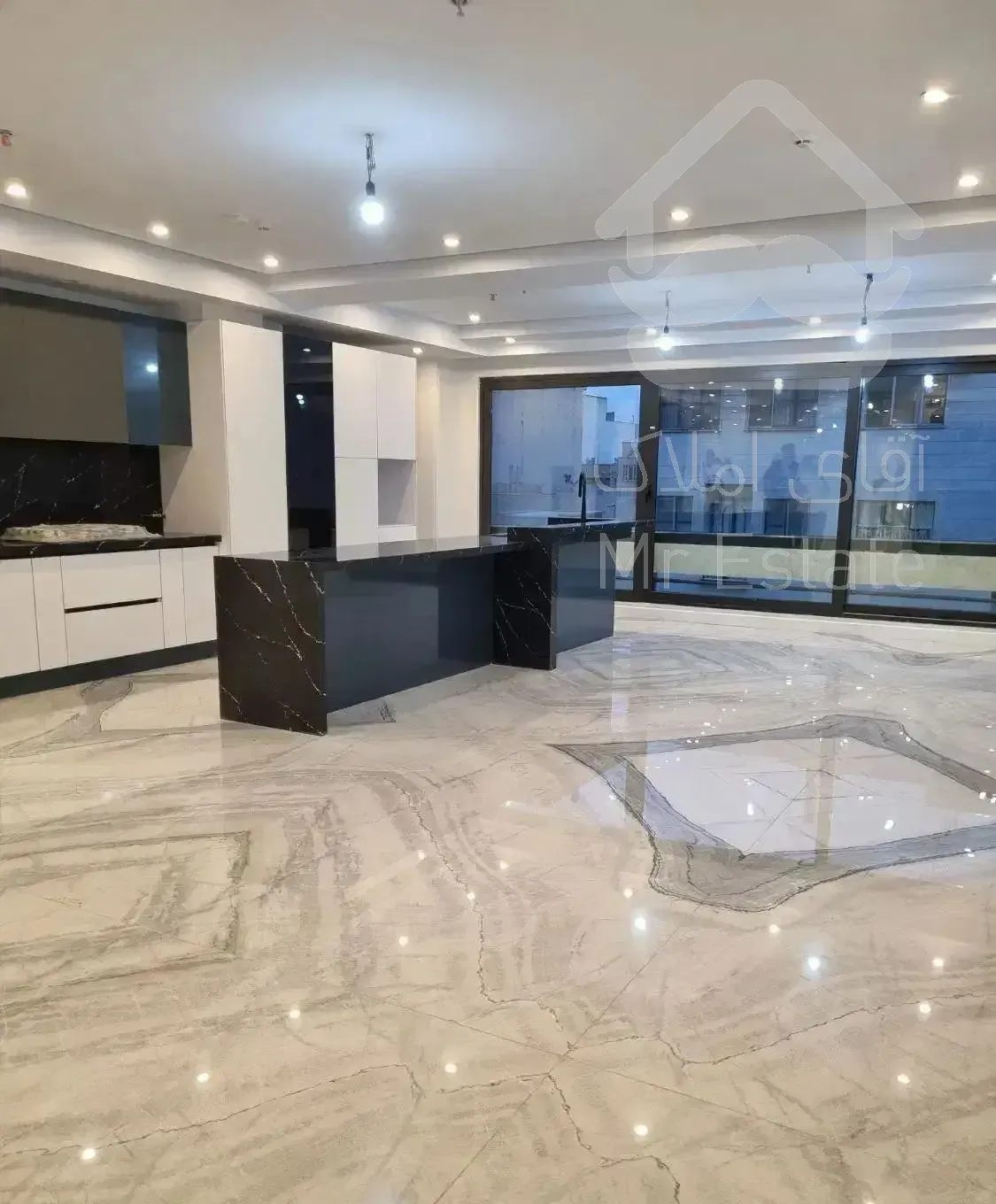 140متر نوساز*فول دیزاین* 3خواب مستر/ پنچره قدی