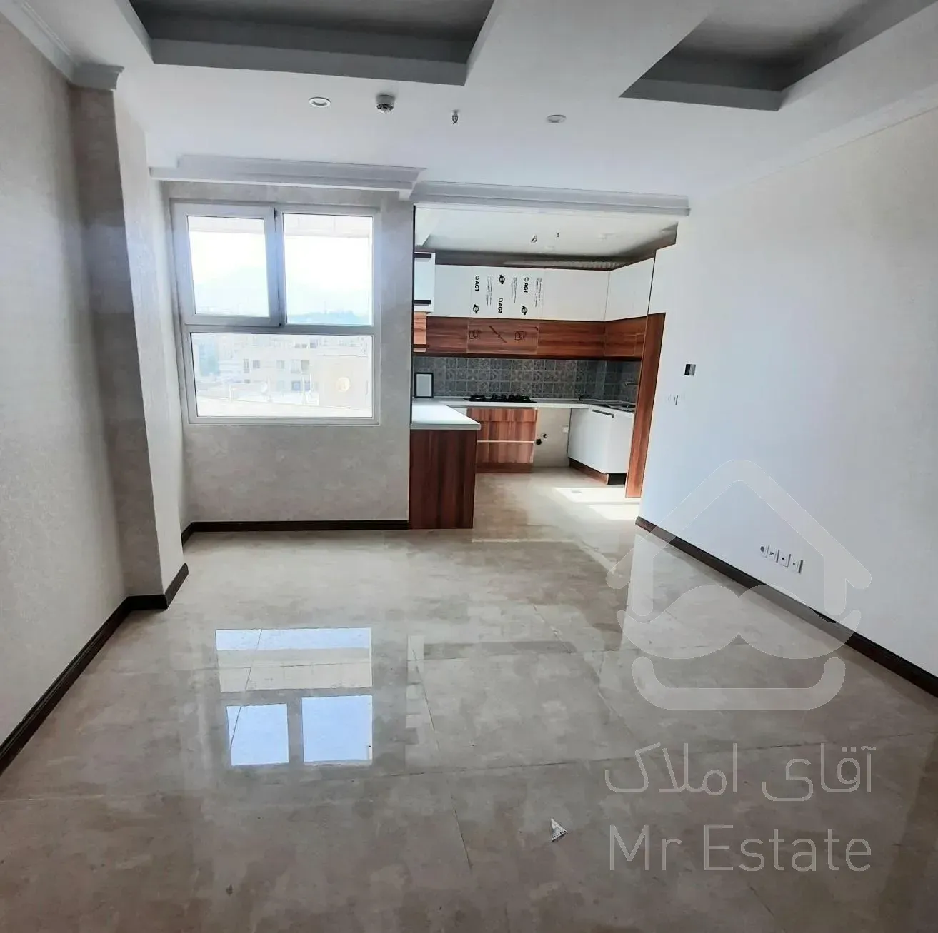 66 متر/ 2 خواب (مشابه ندارد) خوش نور و نقشه