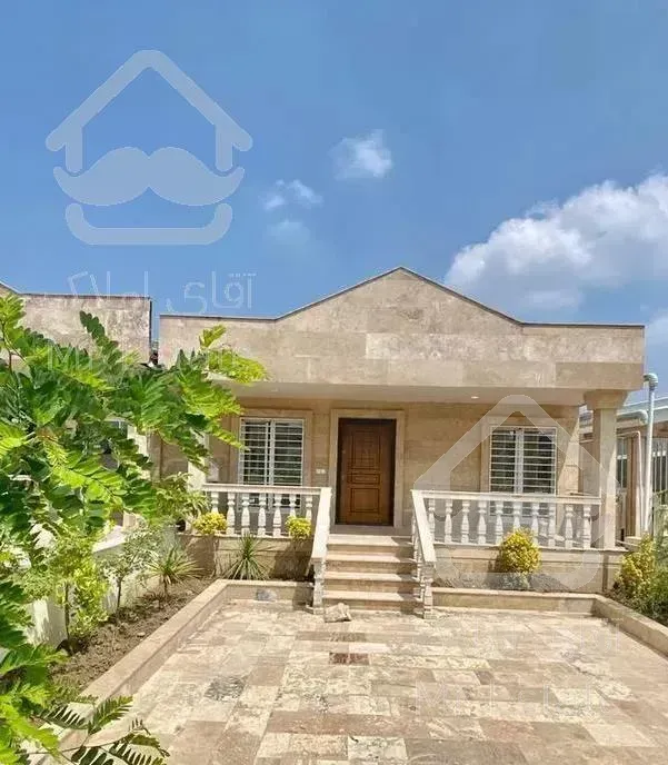 ویلا باغ زیبا و خوش نقشه سند تک برگ