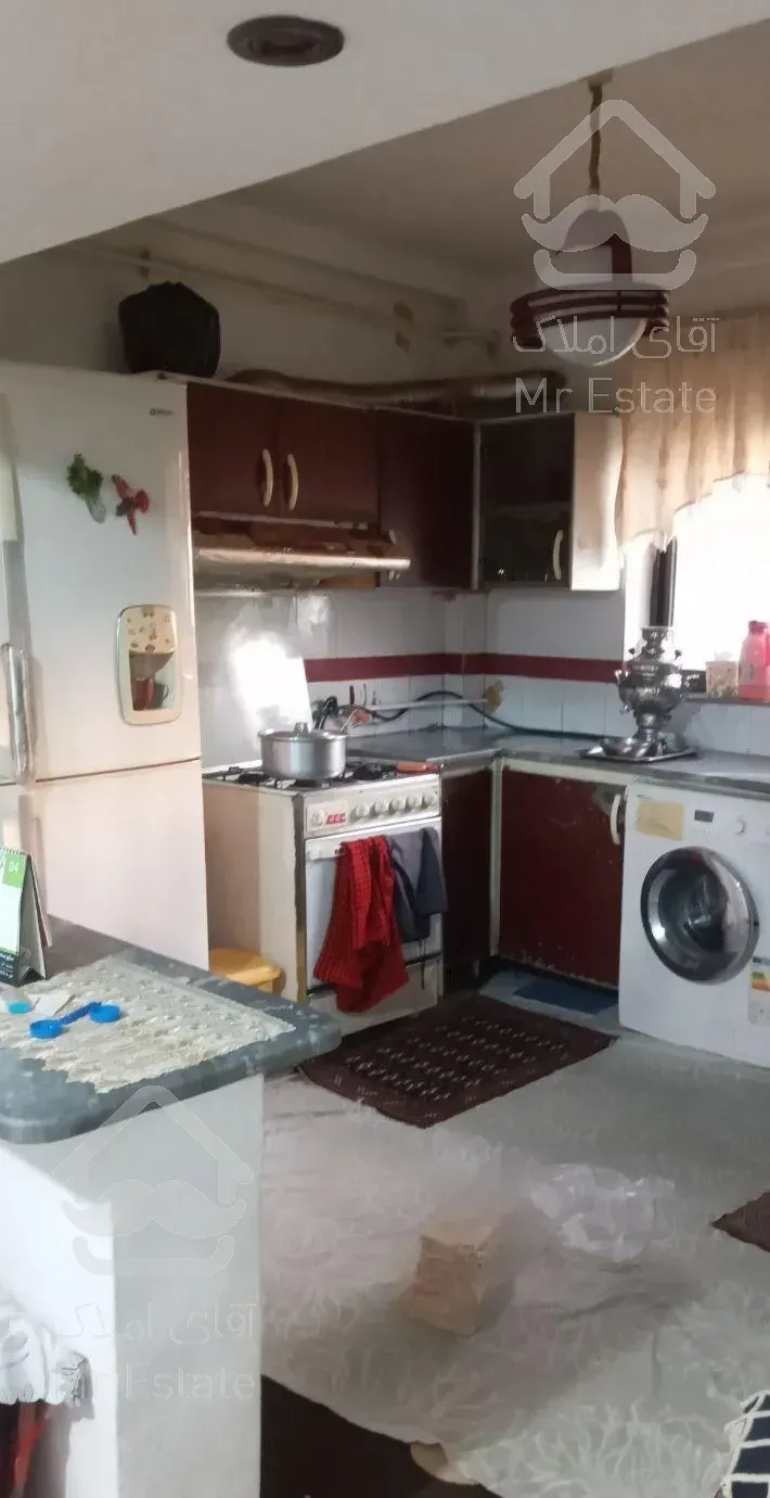 105مترهمکف ازساختمان دوواحده دهمتری اول