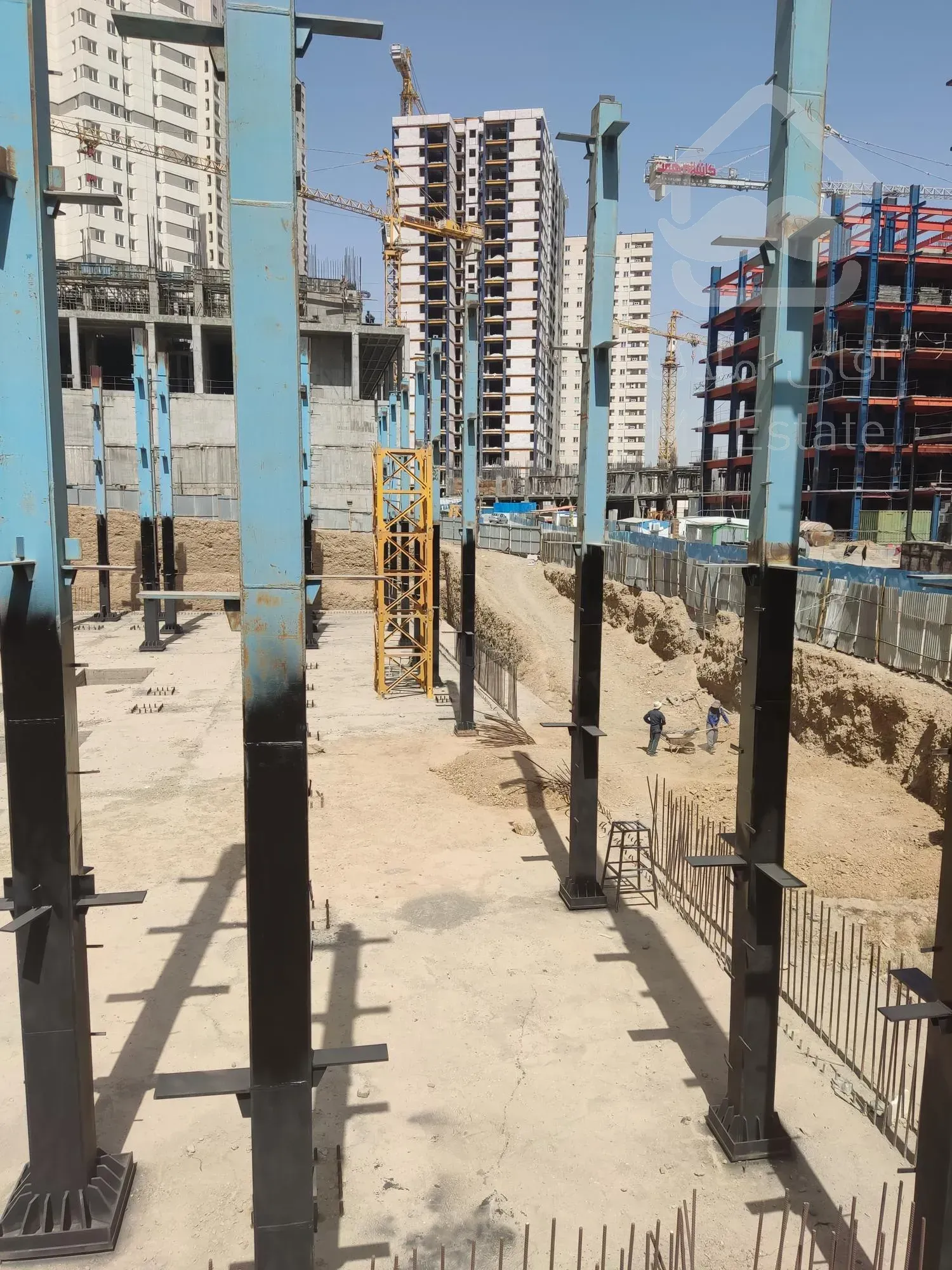 پیش فروش پروژه فاخر وزرا/مدارک تکمیل/مرحله اسکلت