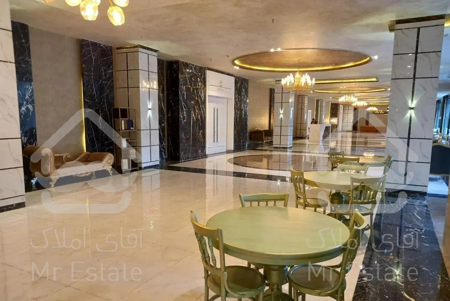 ۱۱۱متر/دوخواب/روبه افتاب/سالن قدی پرده خور/بیمه