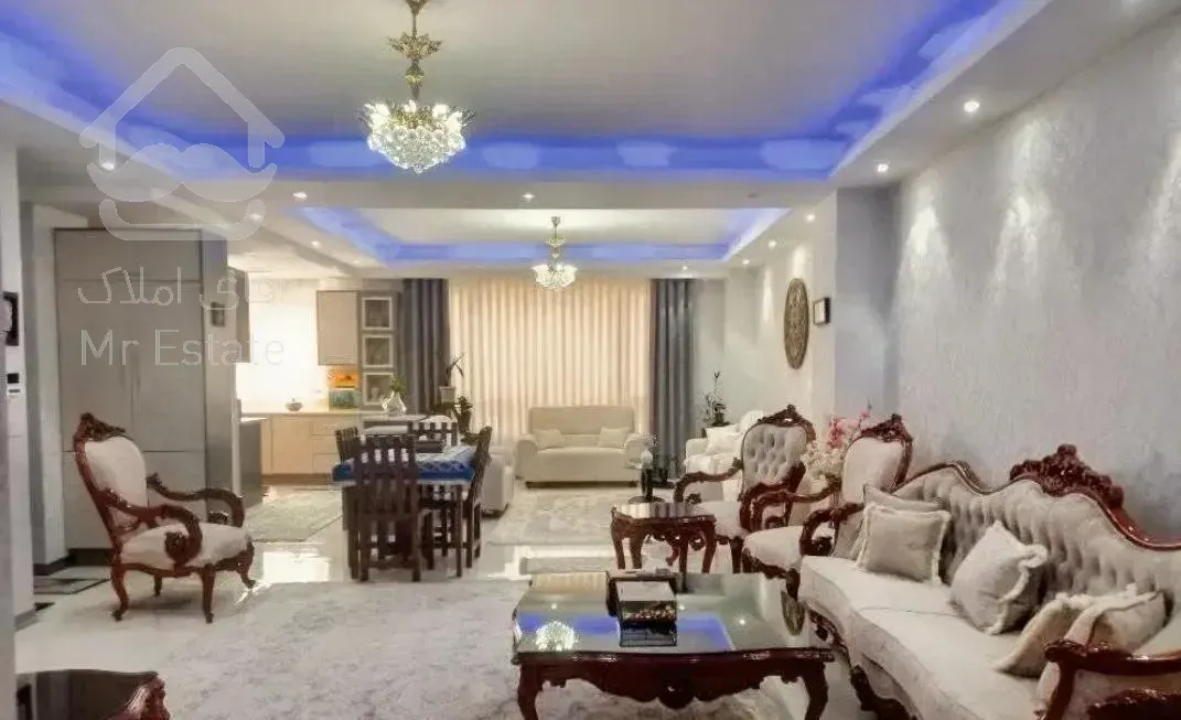 ۱۰۶متری /۲خواب /سالن واتاق خوابها غرق نور