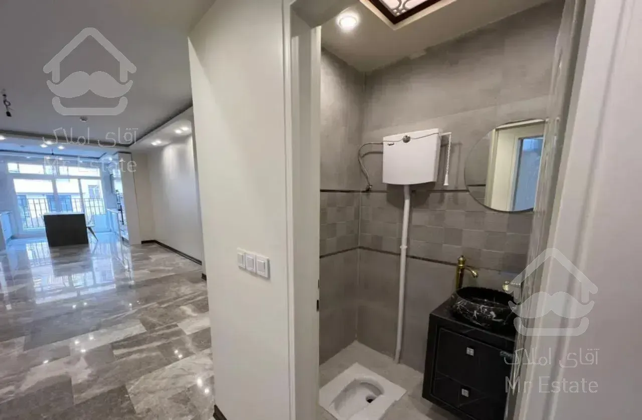 ۱۰۷ متر ۲ خواب نوساز کلید نخورده آلاله شرقی