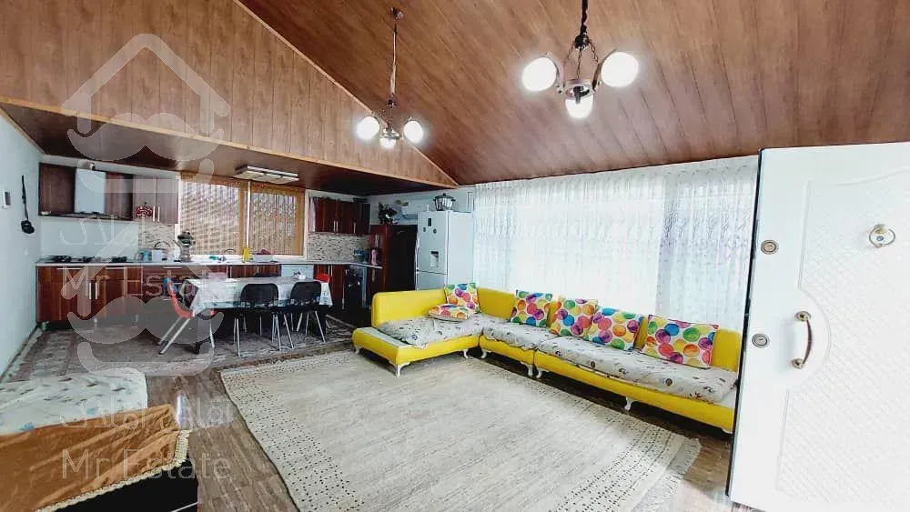 نيم پيلوت باغى مبله با ويو ابدى به جنگل ايزدشهر زيرقيمت