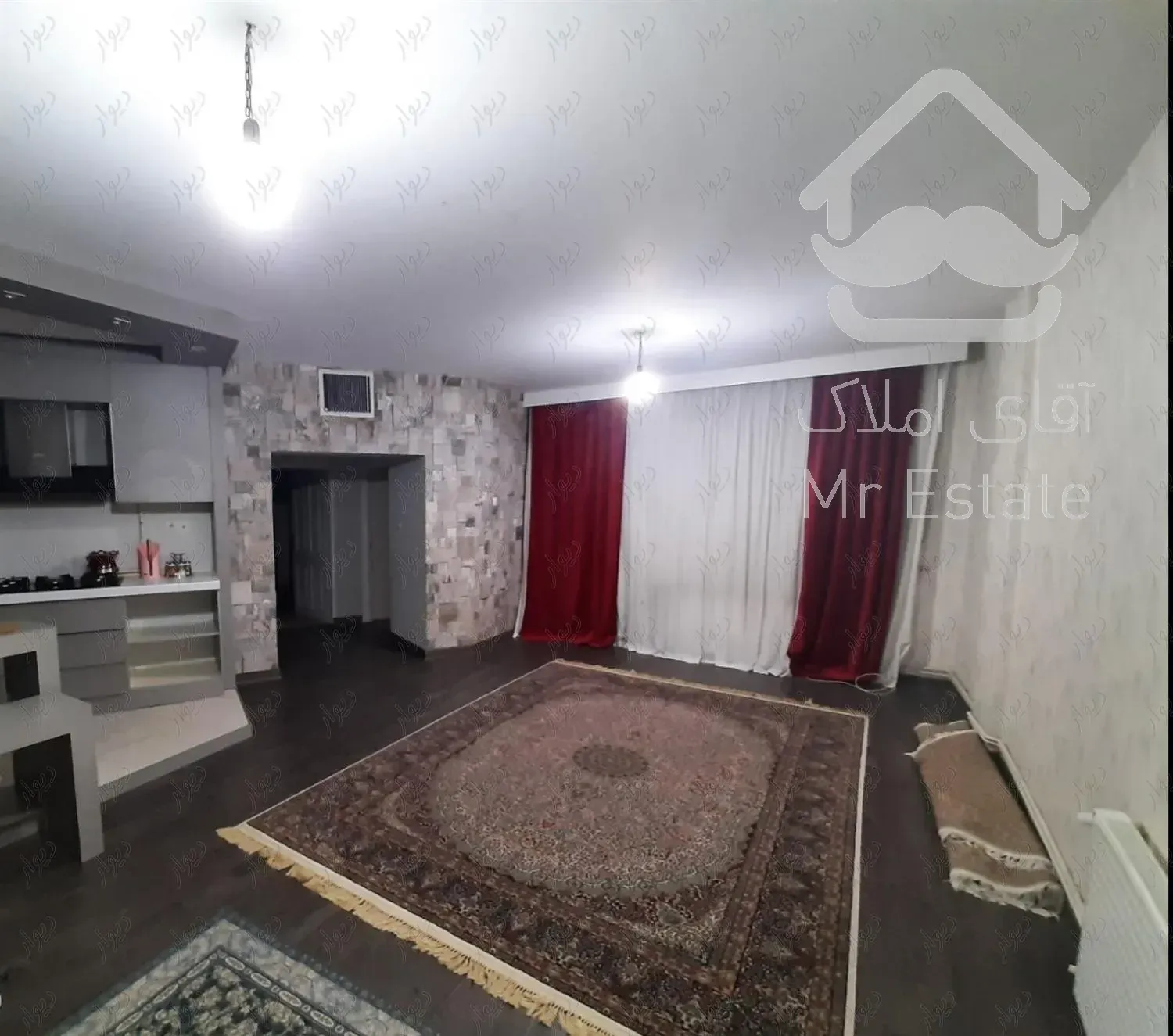 ۹۰متر آپارتمان دوخواب/شیک و به‌روز/خیابان همتی‌فر