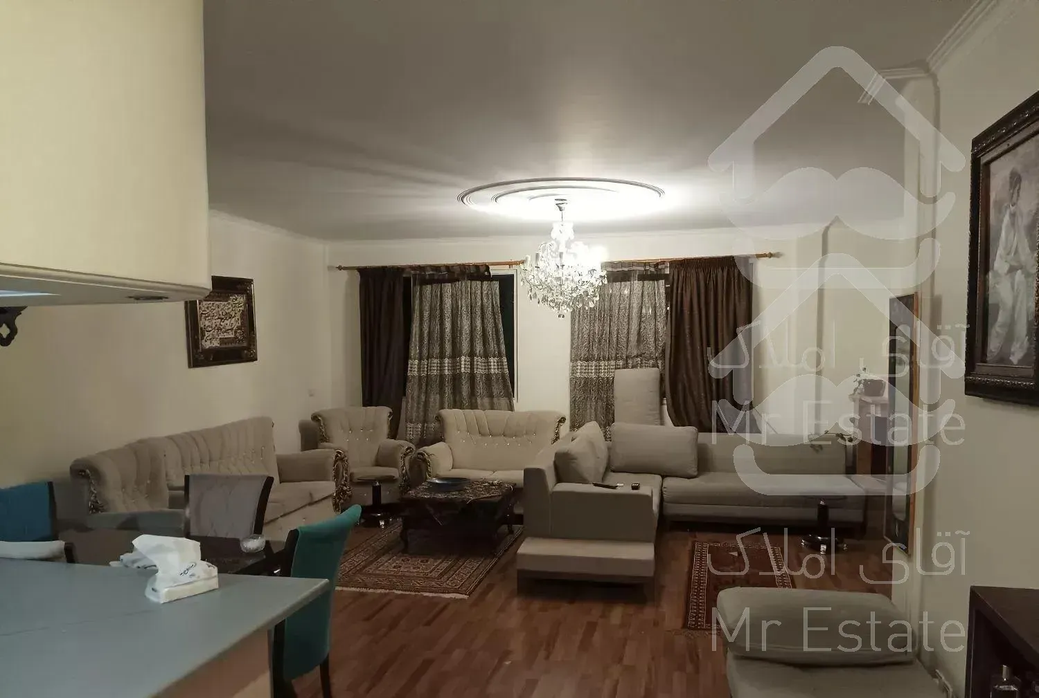 120 متر ، 2 خواب 2 پارکینگ، گاندی خارج از طرح